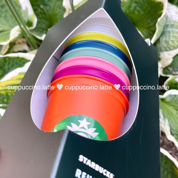 🍂NEW🍃Starbucks Fall 2022 Halloween Reusable Plastic Hot Cups in Box - Picture 3 of 6